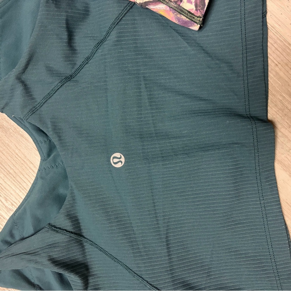 lululemon athletica Teal and Floral Bras - Picture 5 of 7
